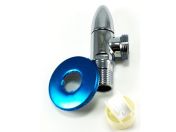 ДИЗАЙНЕРСКИ КРАН ЪГЛОВ 1/2"Х 3/8" FUTURO ХРОМ