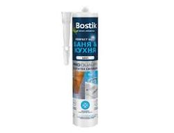 СИЛИКОН САНИТАРЕН БЯЛ ЗА БАНЯ И КУХНЯ 280мл.BOSTIK