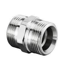 ХРОМ НИПЕЛ 1/2"  МЕСИНГ НИКЕЛИРАН плик