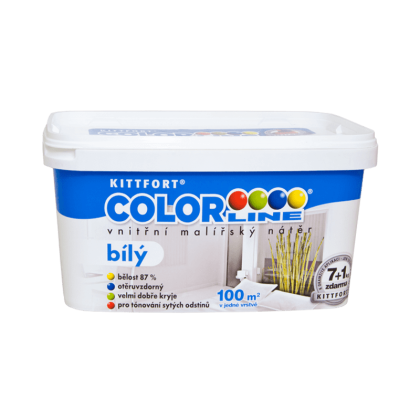 ЛАТЕКС COLORLINE 8 КГ - ДО 100 М2  БЯЛ