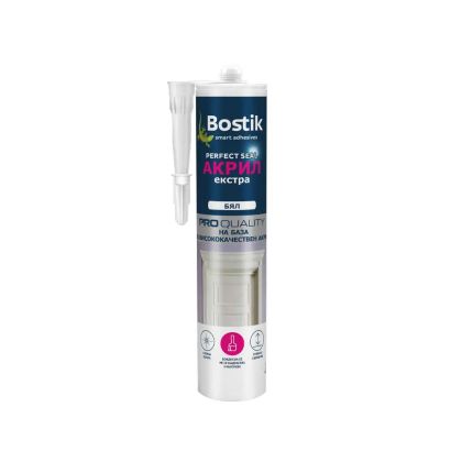 СИЛИКОН АКРИЛЕН БЯЛ ЕКСТРА BOSTIK 280 мл