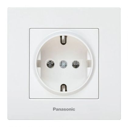КОНТАКТ ЕДИНИЧЕН КАРЕ + WKTC 02022 WH PANASONIC