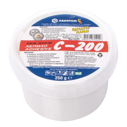 ЛЕПИЛО Ц 200- 0.250 кг ЛАКПРОМ