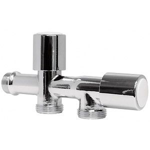 КРАН ТРОЕН 1/2" Х 3/4" Х 3/4" КЕРАМИЧЕН ECO ST. THS - НОВ МОДЕЛ