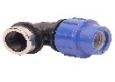 ПЕ КОЛЯНО Ф25 Х 3/4"Ж 16 BAR С МЕТАЛЕН ПРЪСТЕН TRMK
