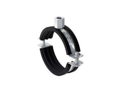 СКОБА С ГУМА Ф113 - 118 ММ, 6" Ф8/10 ГАЙКА EPDM