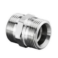 ХРОМ НИПЕЛ 1/2"  МЕСИНГ НИКЕЛИРАН плик