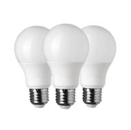 LED КРУШКА E27 A60 8.5W 806LM 220-240V 4500K - 3 БР/ ОП.