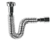 ГОФРИРАНА ВРЪЗКА PVC ХРОМ 1 1/2" Ф40