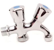 КАНЕЛА ДВОЙНА ХРОМ 1/2" И 3/4" ТHS