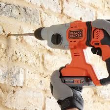 ПЕРФОРАТОР АКУМУЛАТОРЕН BLACK - DECKER С 2 БАТЕРИИ SDS+, 18 V, 2.5 Ah, 1.2 J