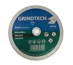 ДИСК ЗА МЕТАЛ Ф230 Х 2.5 Х 22.2 ММ GRINDTECH