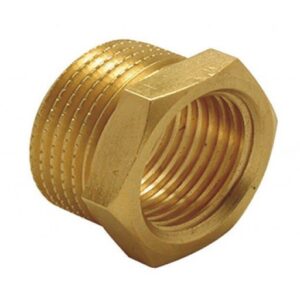 МЕСИНГ ВРН 1/2"М Х 3/8"Ж ТЕЖЪК МОДЕЛ