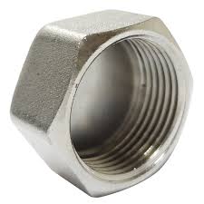 МЕСИНГ КАПА 1/2" ТЕЖЪК МОДЕЛ БЯЛ