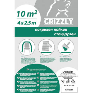 ПОКРИВЕН НАЙЛОН 10 M2 GRIZZLY