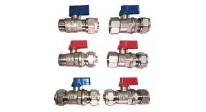 МИНИ КРАН Ф16 Х 1/2" Ж С АДАПТОР ТМ