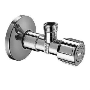 ЪГЛОВ СПИРАТЕЛЕН КРАН  1/2" Х 3/8" С ФИЛТЪР THS