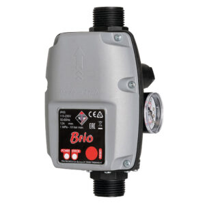 ПРЕСОСТАТ BRIO ЗА ПОМПА С РЪЧЕН РЕСТАРТ ЕЛ. 10 BAR 230V