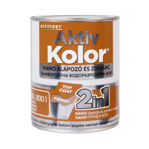 БОЯ АКРИЛНА 2 В 1 НА ВОДНА ОСНОВА AKTIV COLOR 0.75 L СЛОНОВА КОСТ