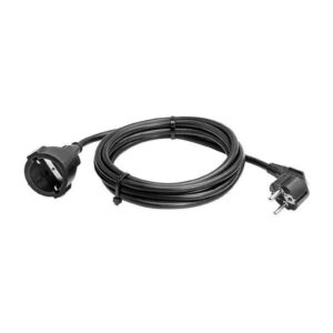 Удължител кабел H05VV-F 3G1.5мм2  5 м. черен AS Schwabe