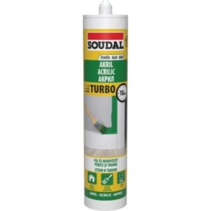 СИЛИКОН АКРИЛЕН БЯЛ ТУРБО SOUDAL 280мл