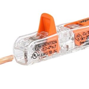 КЛЕМА WAGO 0.2 - 4 M2  32 А, 1/1 ГНЕЗДА