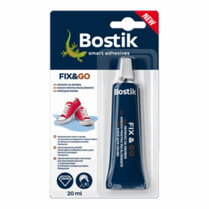 BOSTIK  ЛЕПИЛО  ЗА ОБУВКИ 20 мл FIX и GO